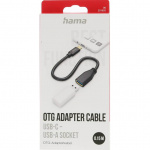 Hama Adapter Cable USB OTG USB-C to USB-A Black Hama Adapter Cable USB OTG USB-C to USB-A Black