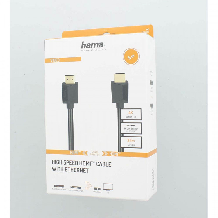 Hama Cable HDMI High Speed 4K 18 Gbit/s 5.0m