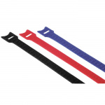 Hama and Loop Cable Ties, 200 mm, coloured