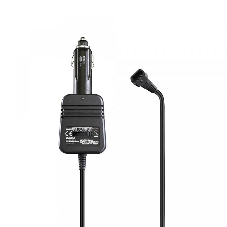 Hama Power Supply Unit for Cars 12V 1000mA Hama Power Supply Unit for Cars 12V 1000mA