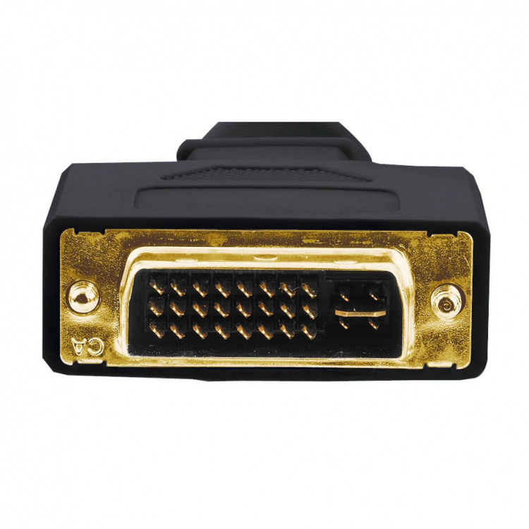 Hama VI Adapter, DVI plug - V GA socket, gold-plated, shield Hama VI Adapter, DVI plug - V GA socket, gold-plated, shield