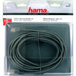 Hama CAT 5e Network Cable UTP, gre y, 10.00 m Hama CAT 5e Network Cable UTP, gre y, 10.00 m