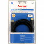 Hama Speed HDMI™ Cable, plug - plug, Ethernet, gold-plated Hama Speed HDMI™ Cable, plug - plug, Ethernet, gold-plated