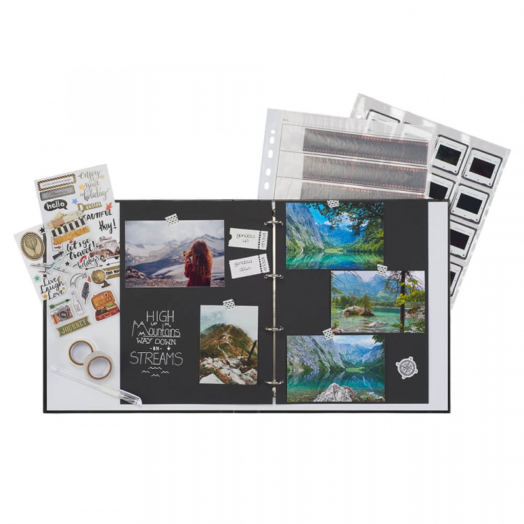 Hama Folder for Negatives Black