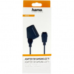 Hama Adapter Samsung-Scart Male-Female Black