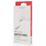 Hama Audio Adapter Lightning to 3.5mm White Hama Audio Adapter Lightning to 3.5mm White