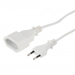 Hama Extension Cable Euro Plug White 3.0m