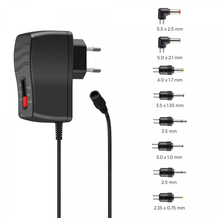 Hama Universal Switchable Power Supply 1000mA 8 Adapters Hama Universal Switchable Power Supply 1000mA 8 Adapters