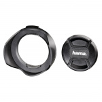 Hama Hood with Lens Cap, univ ersal, 52 mm