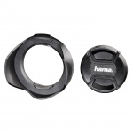 Hama Hood with Lens Cap, univ ersal, 55 mm