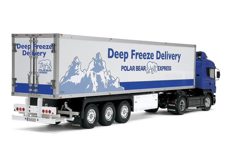TAMIYA 1/14 3-Axle reefer semi trailer