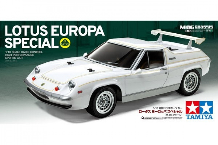 TAMIYA 1/10 R/C Lotus Europa Special (M-06) / NO ESC