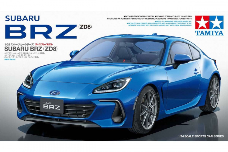TAMIYA 1/24 Subaru BRZ (ZD8)