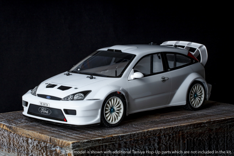TAMIYA 1/10 R/C 2003 Ford Focus RS Custom (TT-02)
