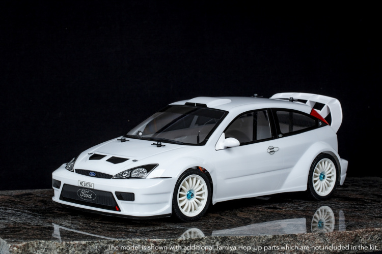 TAMIYA 1/10 R/C 2003 Ford Focus RS Custom (TT-02)