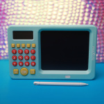 Maxlife MXWB-01 - Drawing board with calculator, blue Maxlife MXWB-01 - Drawing board with calculator, blue