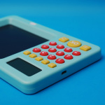 Maxlife MXWB-01 - Drawing board with calculator, blue Maxlife MXWB-01 - Drawing board with calculator, blue