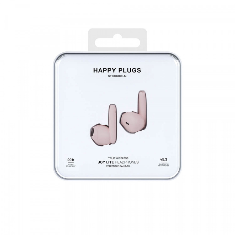 Happy Plugs Headphone Joy Lite In-Ear TWS Pink Happy Plugs Headphone Joy Lite In-Ear TWS Pink