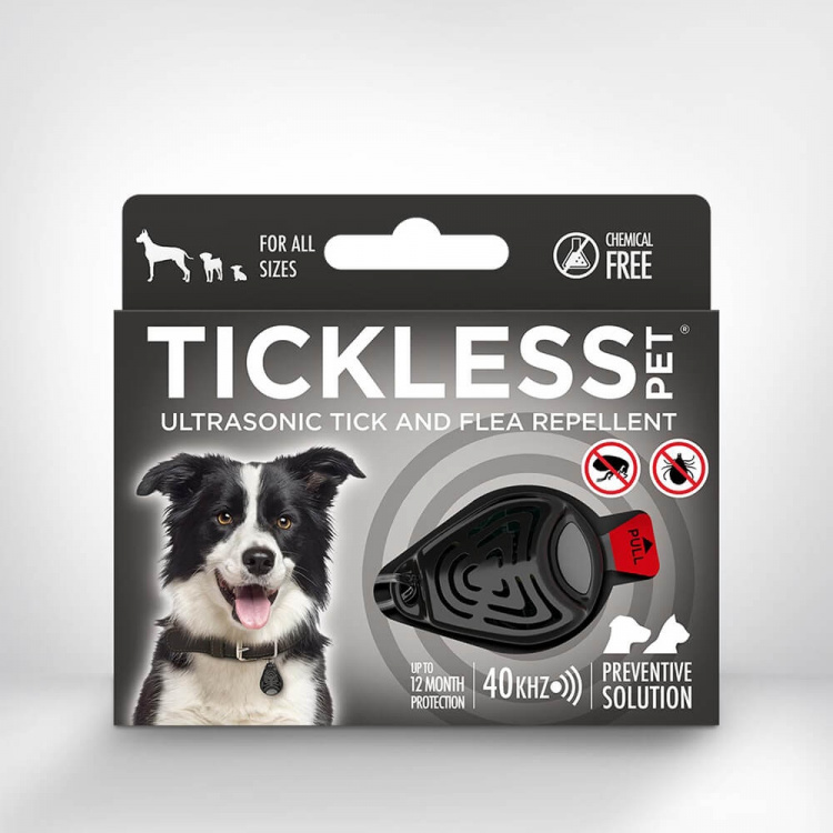 TICKLESS Tick Repellent Pet Black