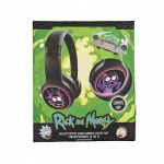 RICK&MORTY Rick & Morty Headphone Wireless LED On-Ear RICK&MORTY Rick & Morty Headphone Wireless LED On-Ear