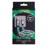 RICK&MORTY USB A to C Light-Up 1,2m Shock RICK&MORTY USB A to C Light-Up 1,2m Shock