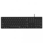 Rapoo Keyboard NK8020 USB Wired Black Rapoo Keyboard NK8020 USB Wired Black