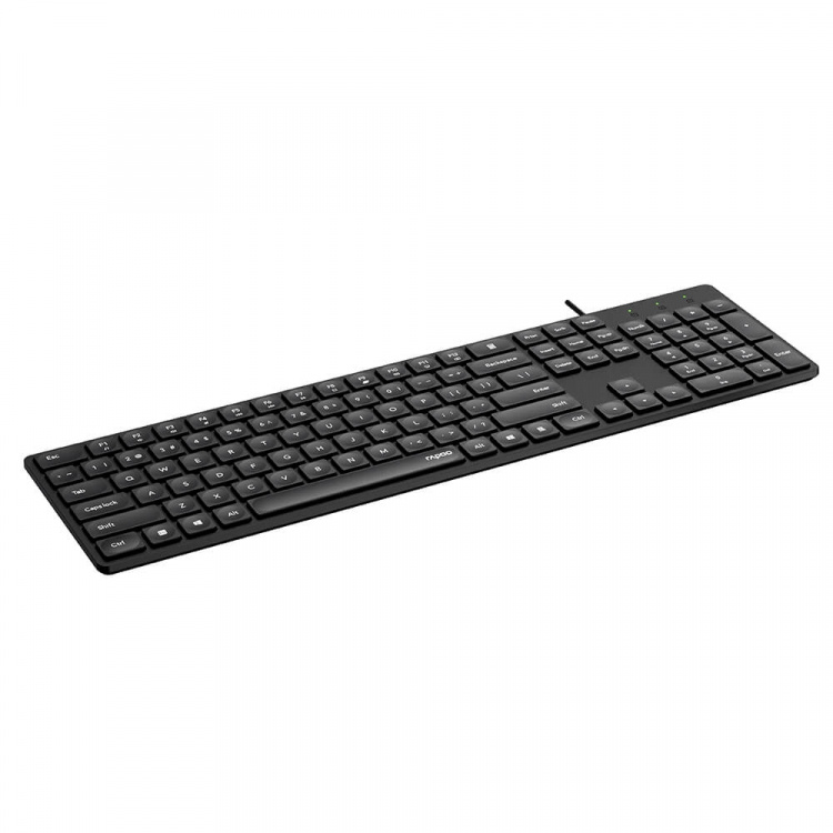 Rapoo Keyboard NK8020 USB Wired Black Rapoo Keyboard NK8020 USB Wired Black