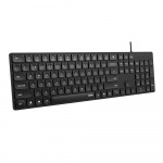 Rapoo Keyboard NK8020 USB Wired Black Rapoo Keyboard NK8020 USB Wired Black