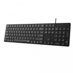 Rapoo Keyboard NK8020 USB Wired Black Rapoo Keyboard NK8020 USB Wired Black