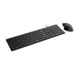Rapoo Keyboard/Mouse Set NX8020 Wired Black Rapoo Keyboard/Mouse Set NX8020 Wired Black