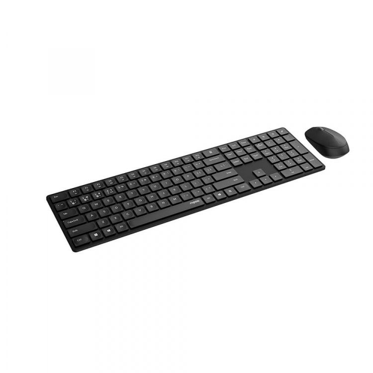 Rapoo Keyboard/Mice Set 8020M Wireless Multi-Mode Black Rapoo Keyboard/Mice Set 8020M Wireless Multi-Mode Black