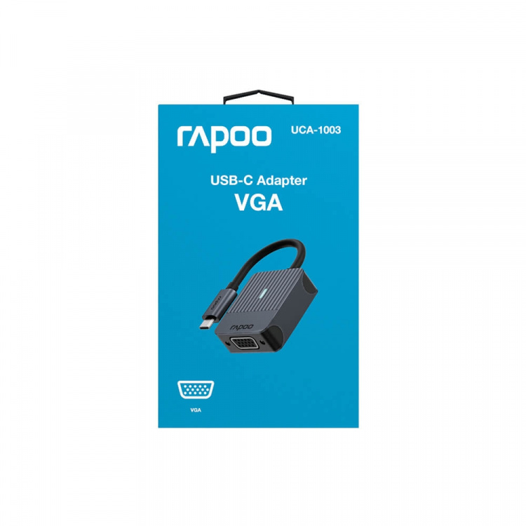 Rapoo Adapter USB-C UCA-1003 USB-C to VGA Rapoo Adapter USB-C UCA-1003 USB-C to VGA