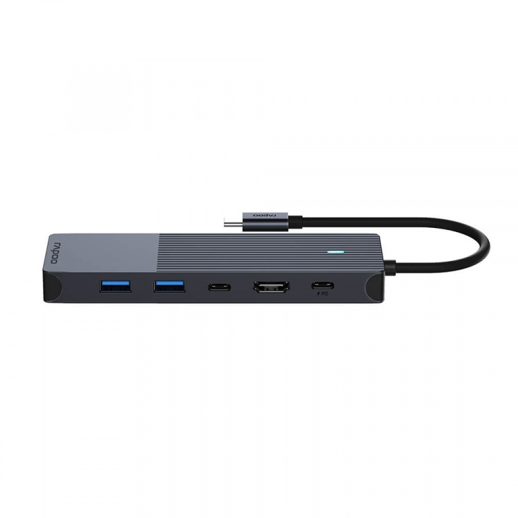 Rapoo Multiport USB-C UCM-2002 6-i-1 USB-C-Adapter Rapoo Multiport USB-C UCM-2002 6-i-1 USB-C-Adapter