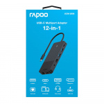 Rapoo Multiport USB-C UCM-2006 12-i-1 USB-C-Adapter Rapoo Multiport USB-C UCM-2006 12-i-1 USB-C-Adapter
