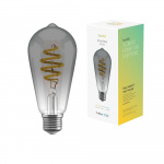 Hombli Smart Bulb Filament E27 ST64-Smokey CCT