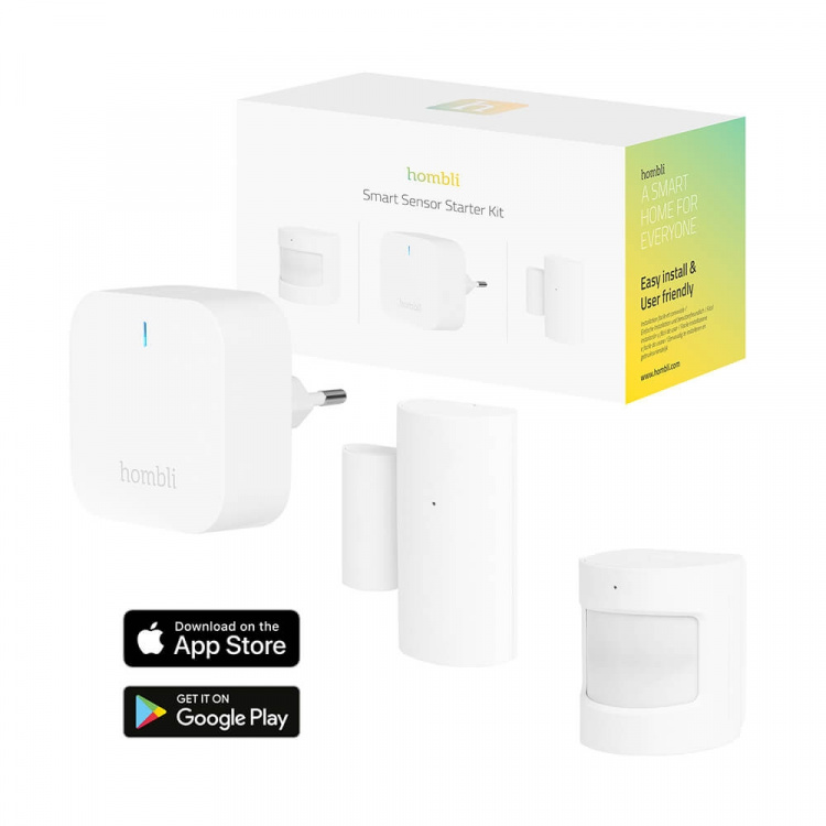 Hombli Smart Bluetooth Sensor Starter Kit White