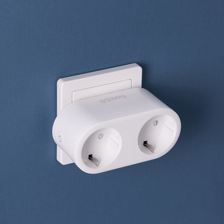 Hombli EU Smart Plug Duo White