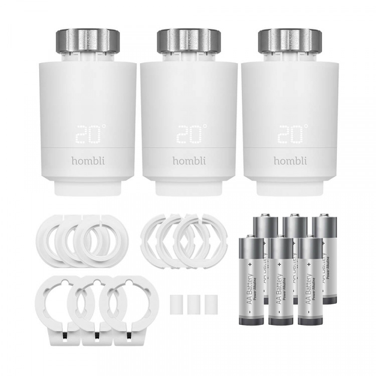 Hombli Smart Termostat Expansionspaket (2+1)