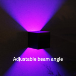 Hombli Indoor and Outdoor Smart Wall Light RGB CCT Black