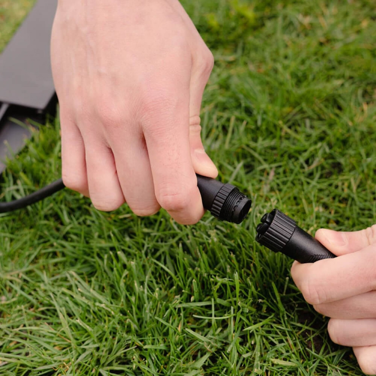 Hombli Utomhus Kabelförlängning 2m Passar Spot & Gångbelysning