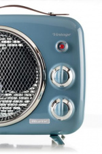 Ariete Vintage fan heater Retro 2000w, Blue