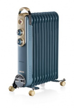 Ariete Vintage oilradiator 2500w 11 fins, Blue