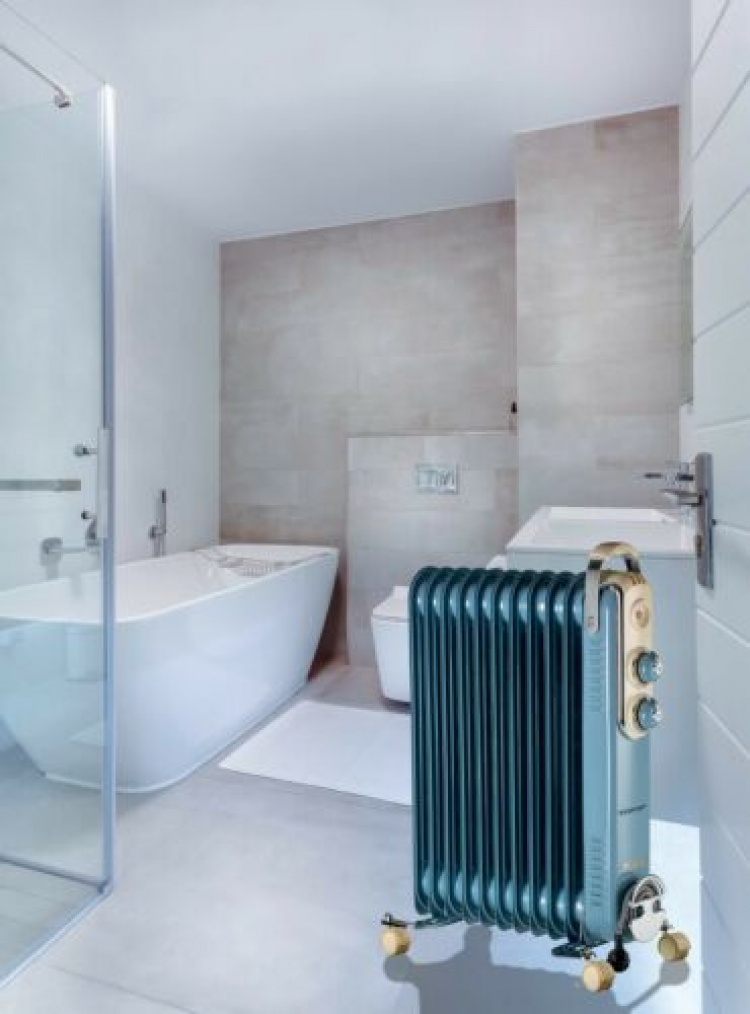 Ariete Vintage oilradiator 2500w 11 fins, Blue