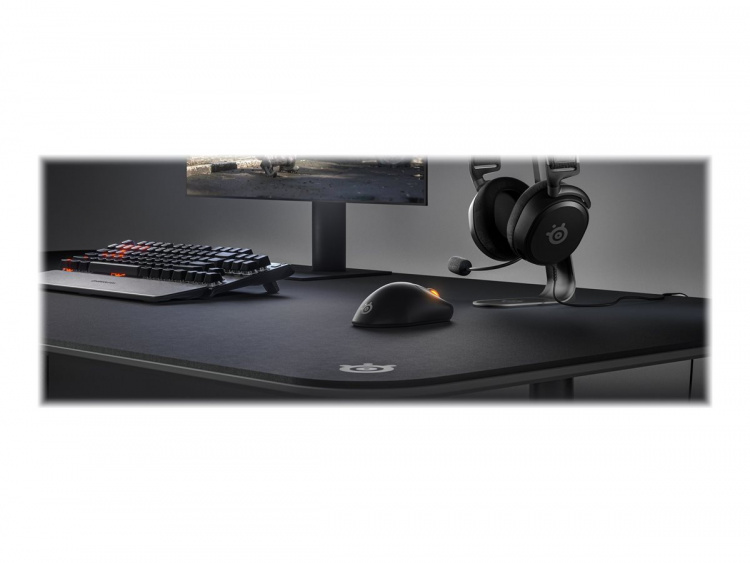 SteelSeries Pro Series PRIME Optisk Kabling Sort