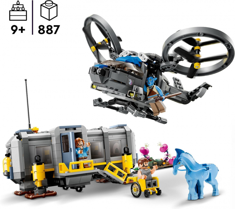 LEGO Avatar 75573 - Floating Mountains: Site 26 & RDA Samson