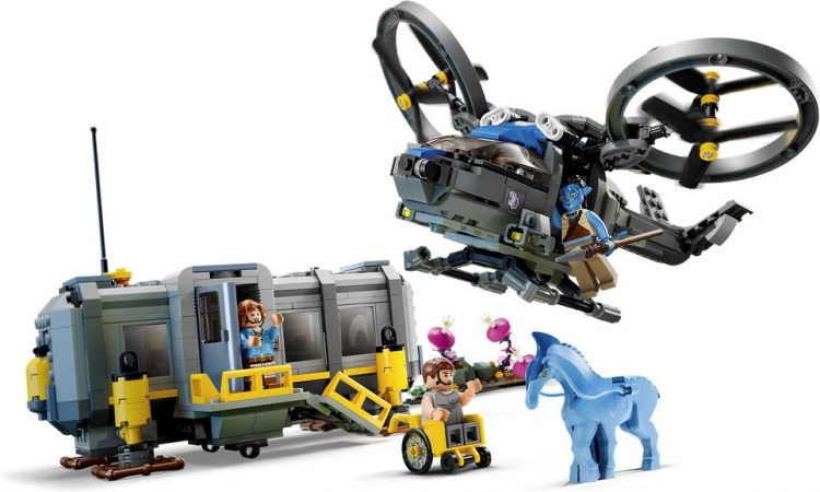 LEGO Avatar 75573 - Floating Mountains: Site 26 & RDA Samson