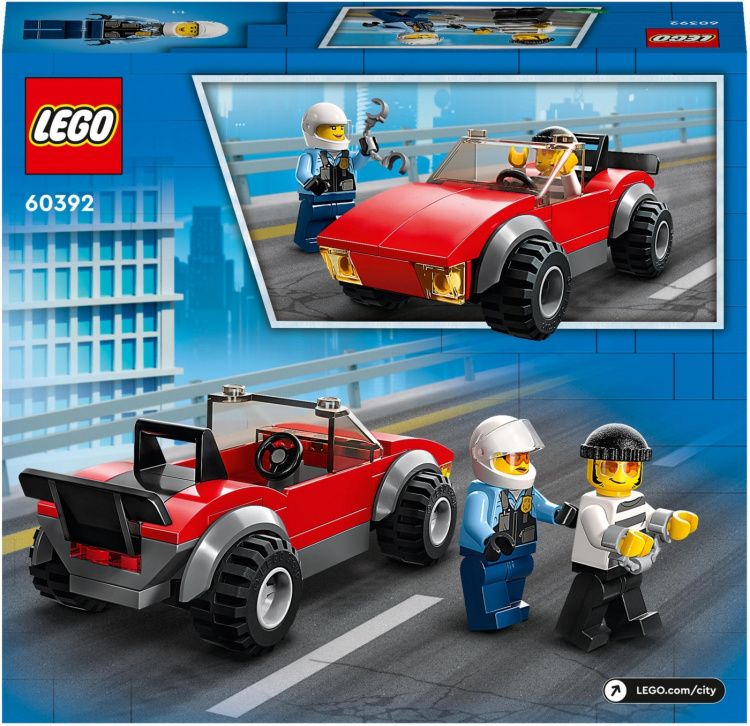LEGO City Police 60392 - Police Bike Car Chase