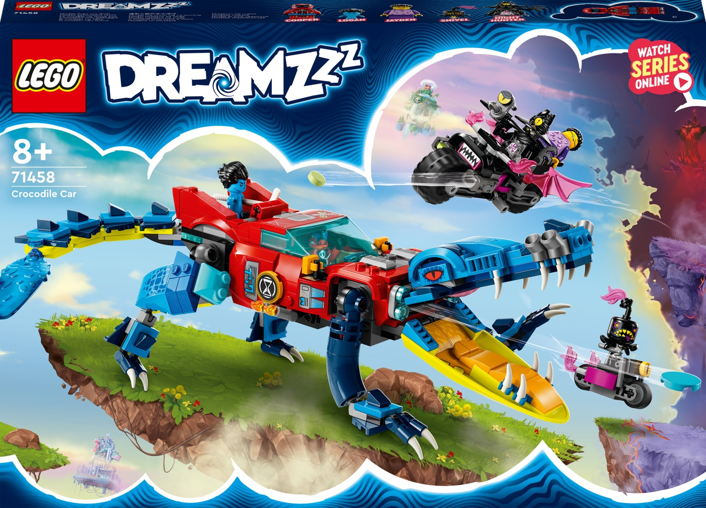 LEGO® DREAMZzz™ 71458 Crocodile Car