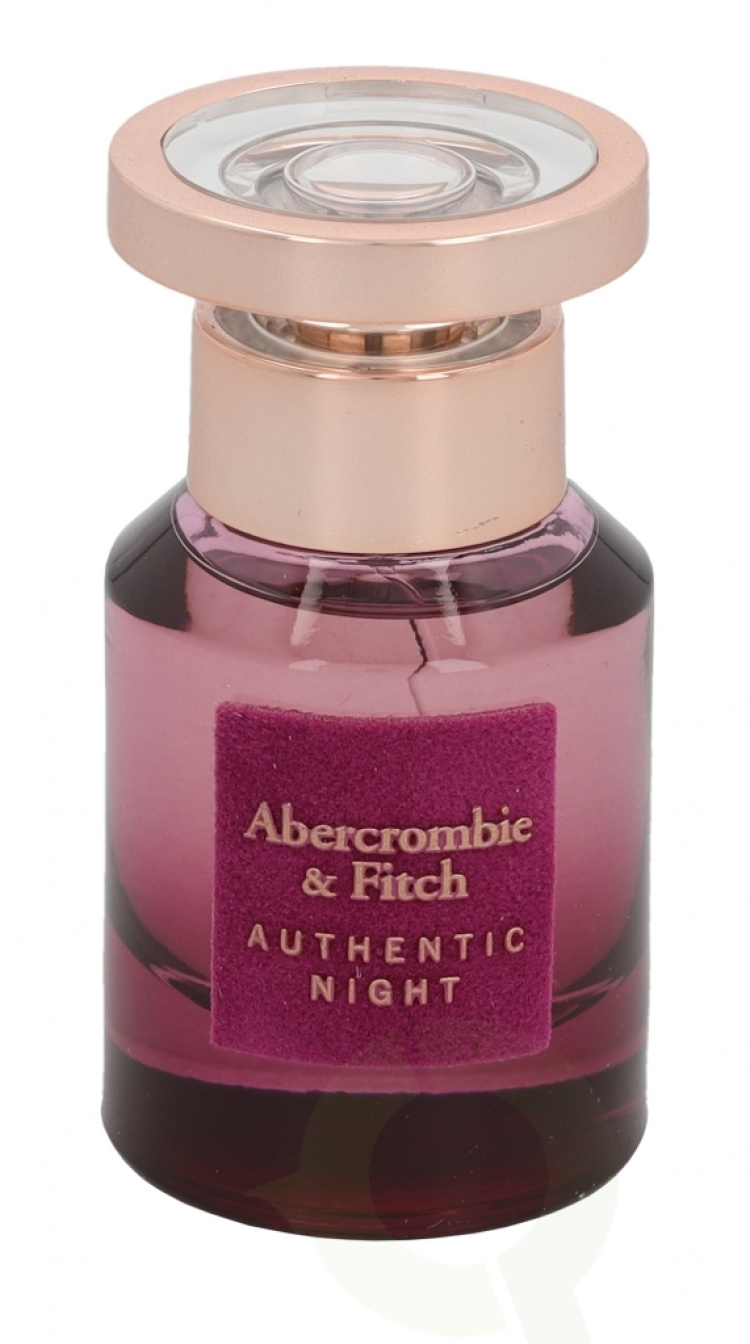 Abercrombie & Fitch Authentic Night Women Edp Spray carton @ 1 bottle x 30 ml