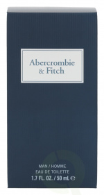 Abercrombie & Fitch First Inst. Blue Man Edt Spray carton @ 1 bottle x 50 ml